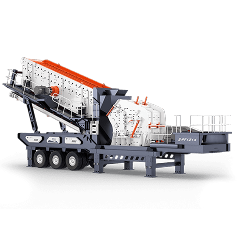 DKPFW系列轮胎反击破移动破碎筛分站