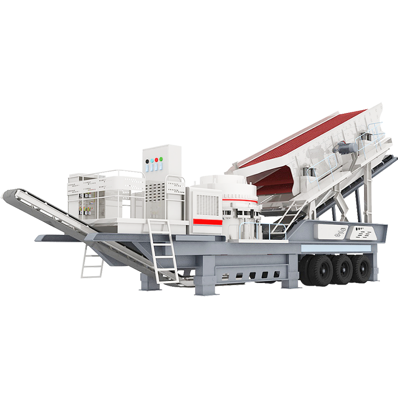 DKHP系列轮胎式圆锥移动破碎站